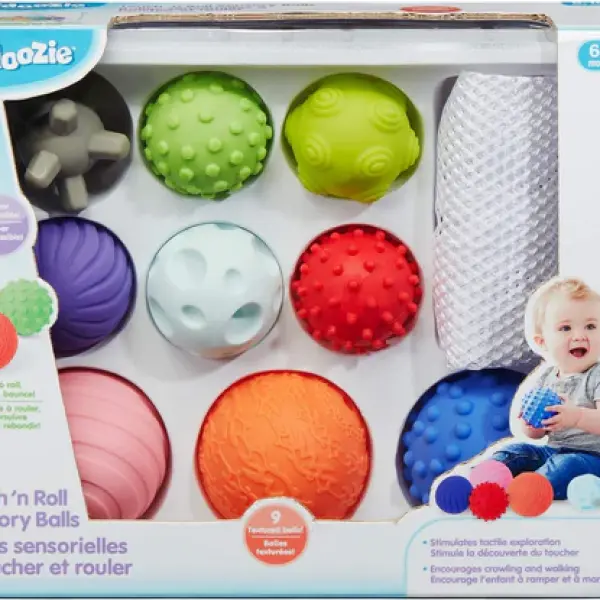 Kidoozie Touch N' Roll Sensory Balls