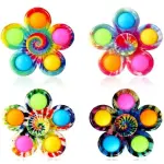 Tye Dye Pop It Spinner 5