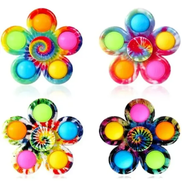 Tye Dye Pop It Spinner 5
